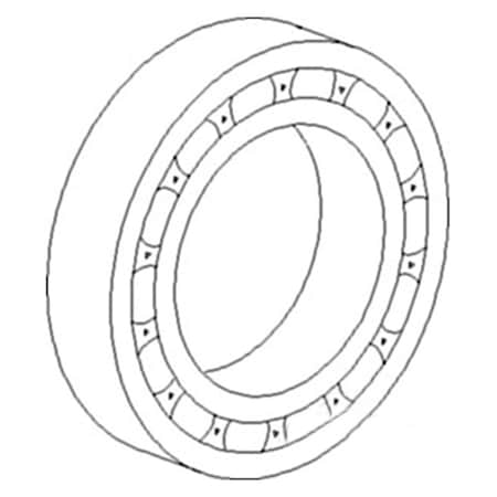 Aftermarket Main Shaft Bearing Fits Massey Ferguson Tractor Models 20 1085 135 150 VPH1310